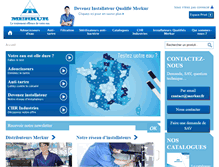 Tablet Screenshot of merkur.ircf.fr